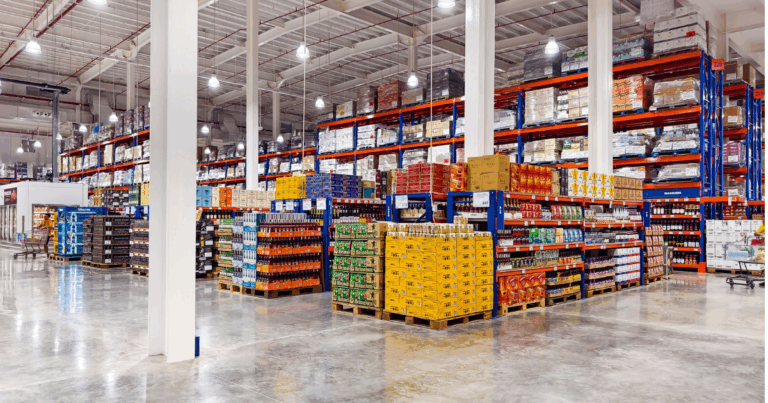 Imagem de um atacarejo